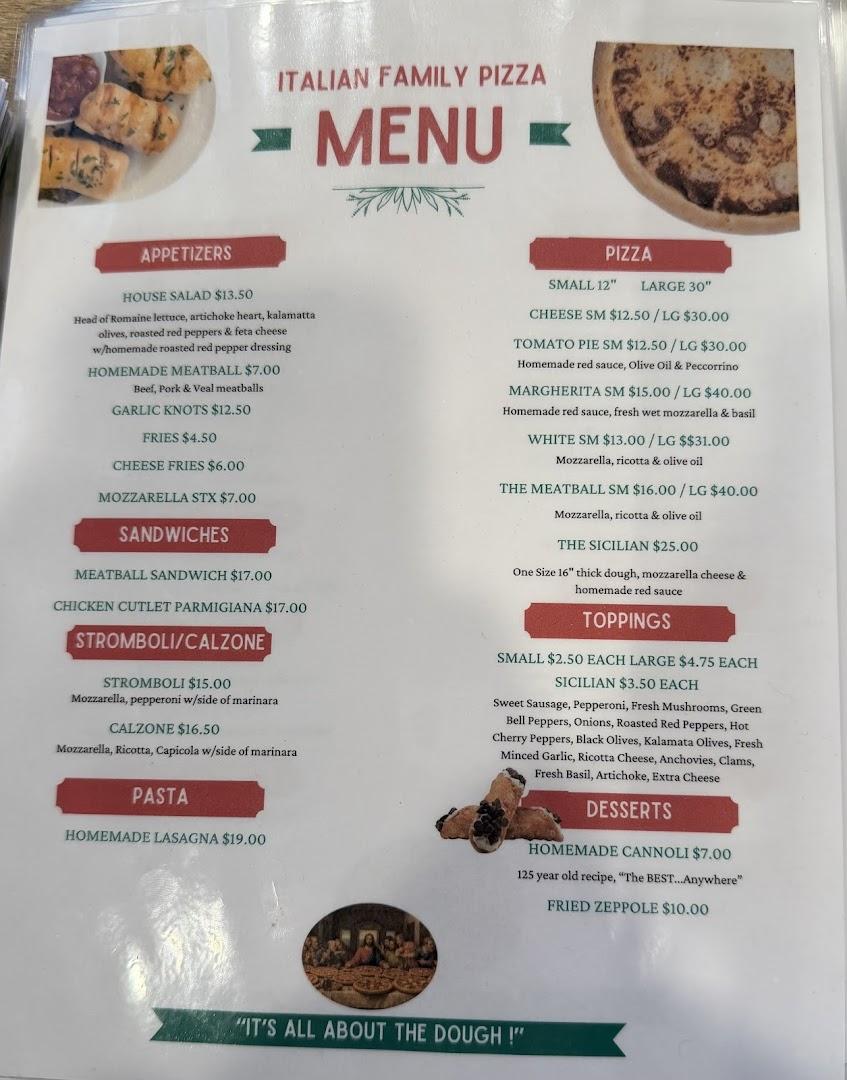 Italian Family Pizza