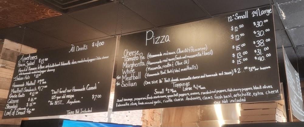 Italian Family Pizza Menu image 4